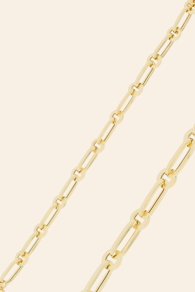 Sarı Altın Bileklik - 00912143 14 Ayar Sarı Altın Ataç Model Bileklik - Görsel 1