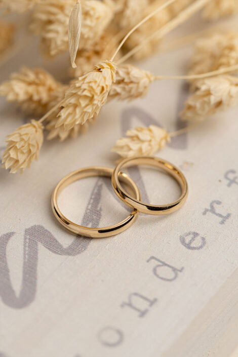 14 Ayar Altın 3mm Tam Bombe Alyans