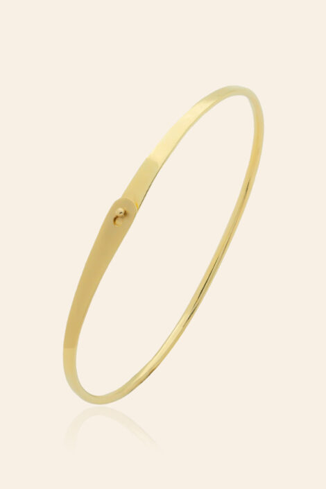 14 Ayar Sarı Altın Lades Bilezik