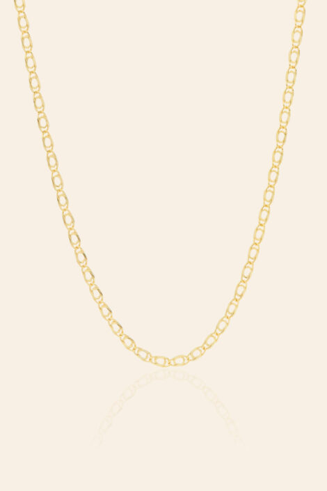 14 Ayar Sarı Altın Zincir Kolye