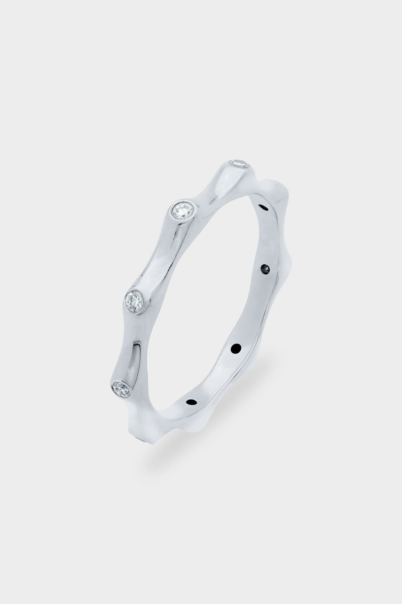 0.14 Karat Tamtur Pırlanta Yüzük - PAY0431 14 Ayar Altın 0.14 Karat Tamtur Pırlanta Yüzük - Görsel 1