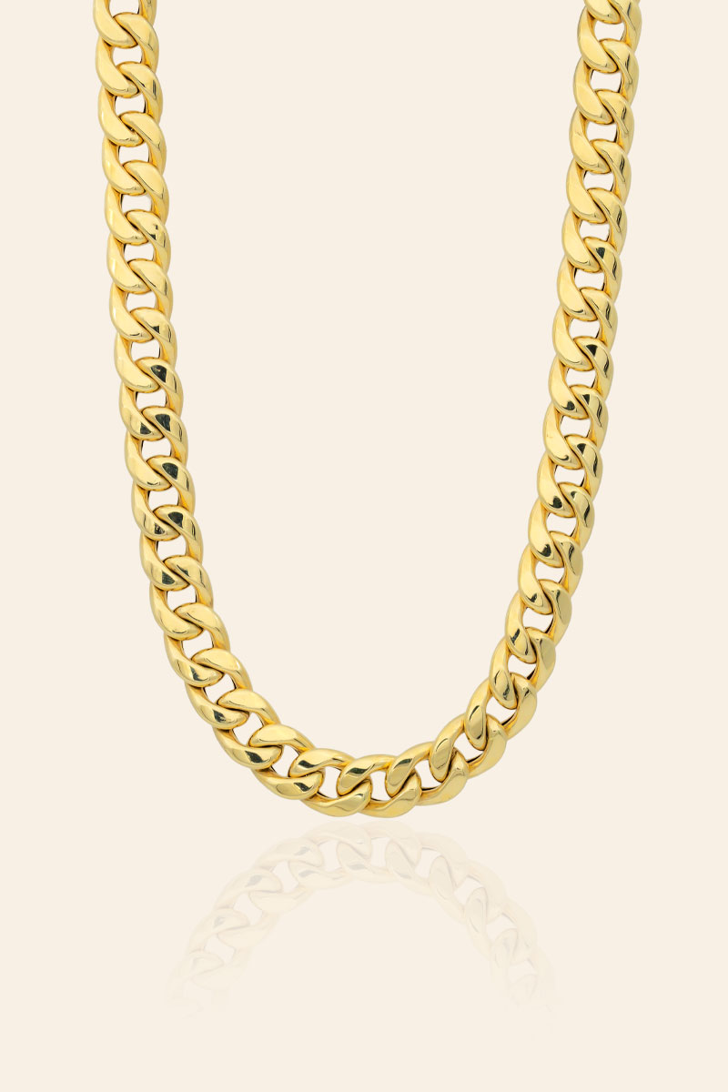 50 cm Altın Zincir Kolye - 01033175 14 Ayar Sarı Altın 50 cm Altın Zincir Kolye - Görsel 1