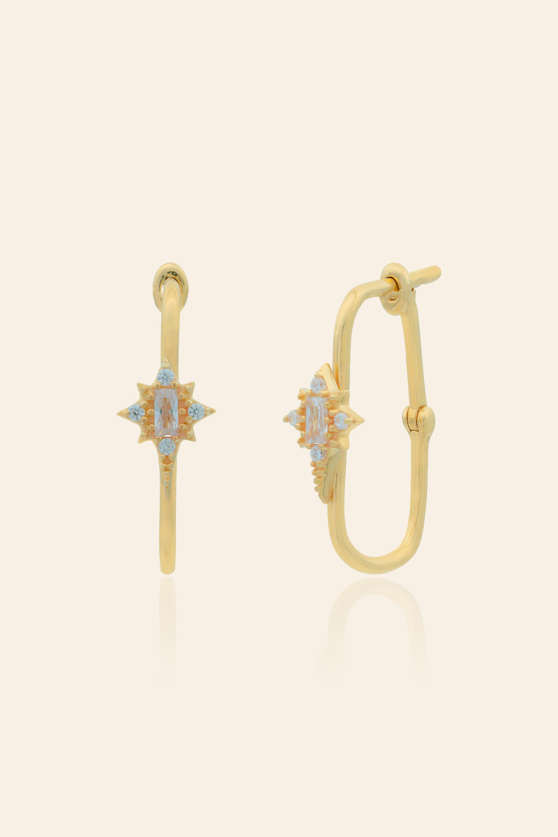 KP02589_1 Taşlı Küpe - Görsel 1